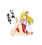 頑張る巫女お姉さん  22（個別スタンプ：30）