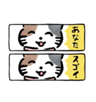 日常にも使えそうな『つがねこ』（個別スタンプ：7）