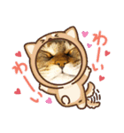 イラストもある！？真顔ねこスタンプ（個別スタンプ：11）