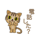 スーパー猫の日スタンプ トラちゃん（個別スタンプ：12）