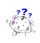 白虎くん②【可愛いホワイトタイガー】（個別スタンプ：5）