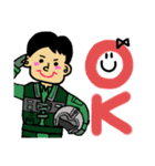 自衛隊パイロット専用stamp2！！（個別スタンプ：34）