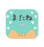 カスタム☆大人可愛い♡猫の日常会話（個別スタンプ：5）