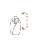 おくるみベビー（個別スタンプ：1）