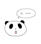 日常用吹き出しパンダ（個別スタンプ：7）