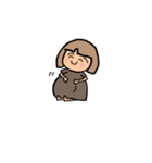 妊娠後期のもんさん可愛い日常スタンプ♪（個別スタンプ：3）