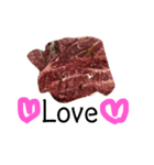 肉肉肉 肉食べたい（個別スタンプ：15）