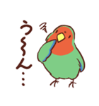 主張の激しいコザクラインコ2（個別スタンプ：8）