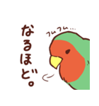 主張の激しいコザクラインコ2（個別スタンプ：10）