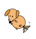 ダップー犬ハピ（個別スタンプ：10）