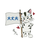 気持ち伝わる☆白タイガーのアクア（個別スタンプ：23）