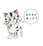 気持ち伝わる☆白タイガーのアクア（個別スタンプ：24）