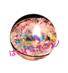 candle BLUE MOON Megumu（個別スタンプ：15）
