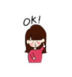ぴんくちゃんだよ（個別スタンプ：6）