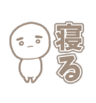 無表情なしらたまくん（個別スタンプ：27）