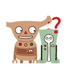 Pottery＆Jadeはロボットの友達（個別スタンプ：20）