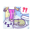 猫と暮らす状況 2（個別スタンプ：28）