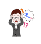 シンプルな感じのスタンプ4（個別スタンプ：7）
