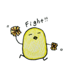 画用紙のひよこ1（個別スタンプ：12）
