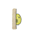 画用紙のひよこ1（個別スタンプ：31）