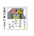 ずっと使える！可愛いとらさんスタンプ♪（個別スタンプ：12）