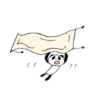 パンダのいろいろつめこみスタンプ（個別スタンプ：16）
