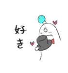 帽子をかぶったおばけ紳士（個別スタンプ：12）