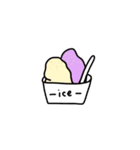 アイスクリームたべたい（個別スタンプ：7）