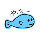 海の中の子たち（個別スタンプ：3）