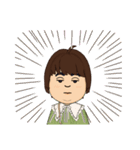 ぽちゃりな女の子（個別スタンプ：11）