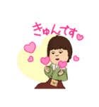 ぽちゃりな女の子（個別スタンプ：15）
