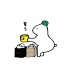 White radish rabbit Japanese（個別スタンプ：5）