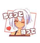 褐色っ子2（個別スタンプ：16）