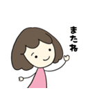 らくがき女の子2（個別スタンプ：14）