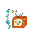 テレビさんの日常使えるスタンプ2（個別スタンプ：2）