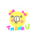 Happy color message 1（個別スタンプ：2）
