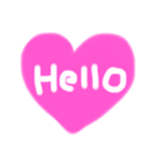 Happy color message 1（個別スタンプ：3）