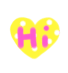 Happy color message 1（個別スタンプ：22）
