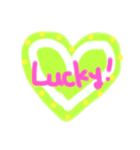 Happy color message 1（個別スタンプ：23）