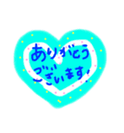 Happy color message 1（個別スタンプ：31）