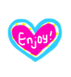 Happy color message 1（個別スタンプ：37）