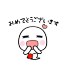がま口を持ったゆーれいさん（個別スタンプ：14）