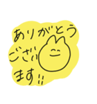 落書き敬語♡（個別スタンプ：1）