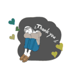 女の子のスタンプ〜日常編〜（個別スタンプ：2）