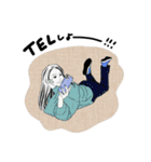 女の子のスタンプ〜日常編〜（個別スタンプ：3）