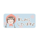 北欧風♪敬語スタンプ【省スペース】（個別スタンプ：9）