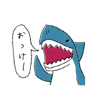 ゆるいサメのスタンプ（個別スタンプ：20）