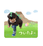 AoTo ＆ Yuina ＆ MoMo（個別スタンプ：12）