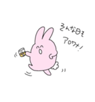 Rabbit in the city（個別スタンプ：22）