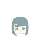 ボブ女の子使いやすい（個別スタンプ：7）